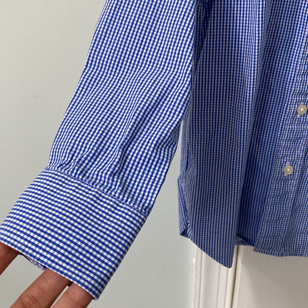 Boy’s J.Crew Crewcuts Dress Shirt Sz 4/5 - Picture 4 of 4
